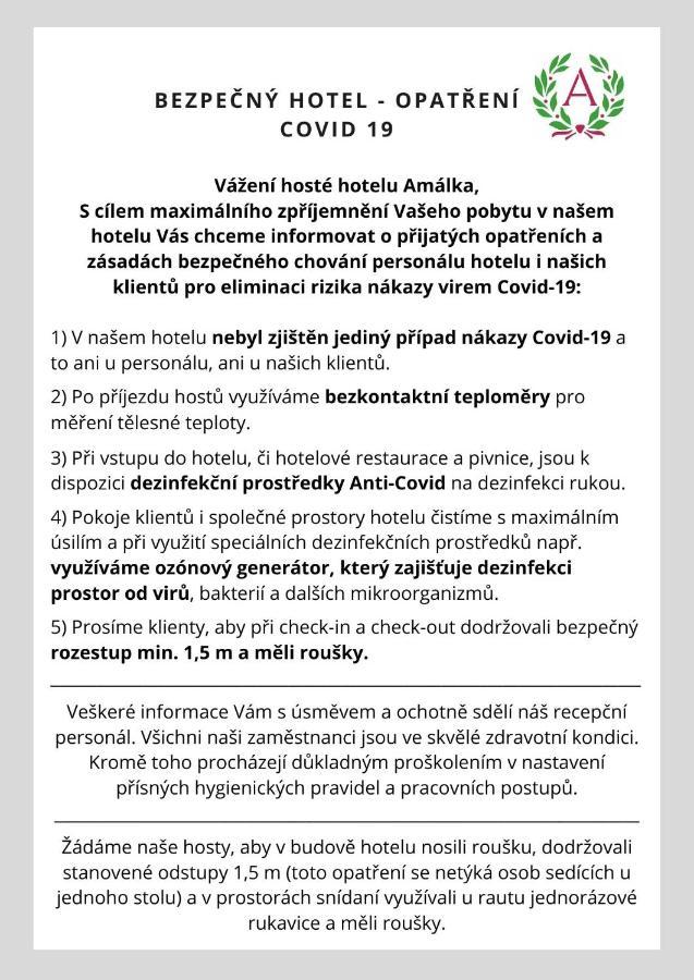 Amalka U Ripu 호텔 Straškov 외부 사진